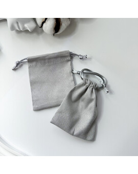 Мешочек с затяжкой для упаковки украшений 7х9 см, изображение 2