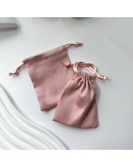 Мешочек с затяжкой для упаковки украшений 7х9 см, изображение 3