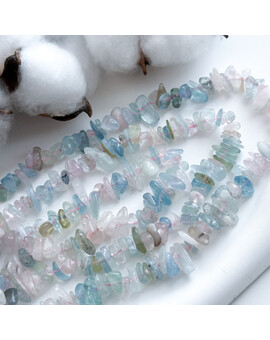 Морганит свободной формы 5-10 мм, изображение 1