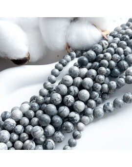 Яшма Пикассо серая матовая, изображение 1