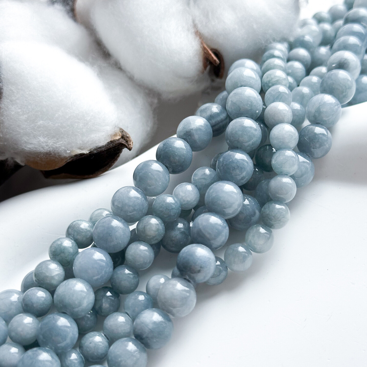 Халцедон синий