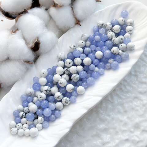 Натуральные камни MIX-5 6,8 мм 50 шт.