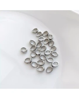 Бейл разъёмный родий 5х7 мм, изображение 1