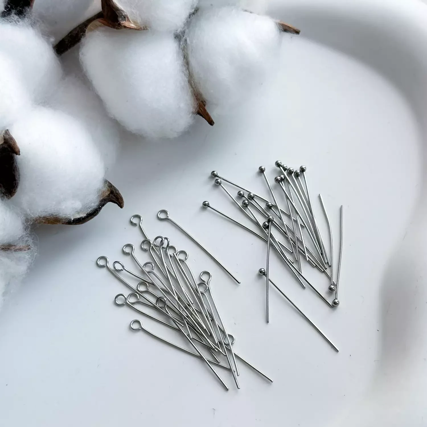 Пины сталь 0,6х30 мм (20 шт.)