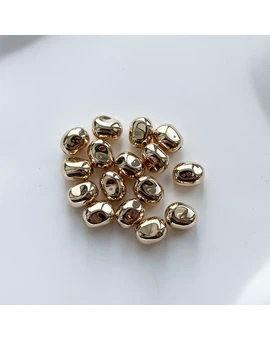 Разделительные бусины 12х10х9 мм позолота 14К (1 шт.), изображение 1