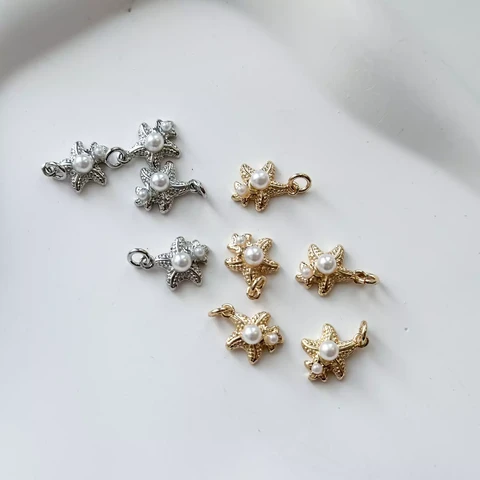 Подвеска Морская звезда 11,5х15 мм