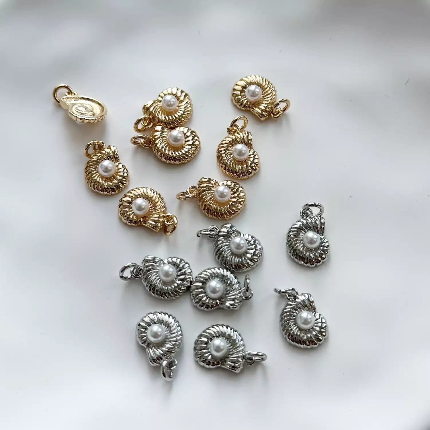 Подвеска Улитка 10х14 мм