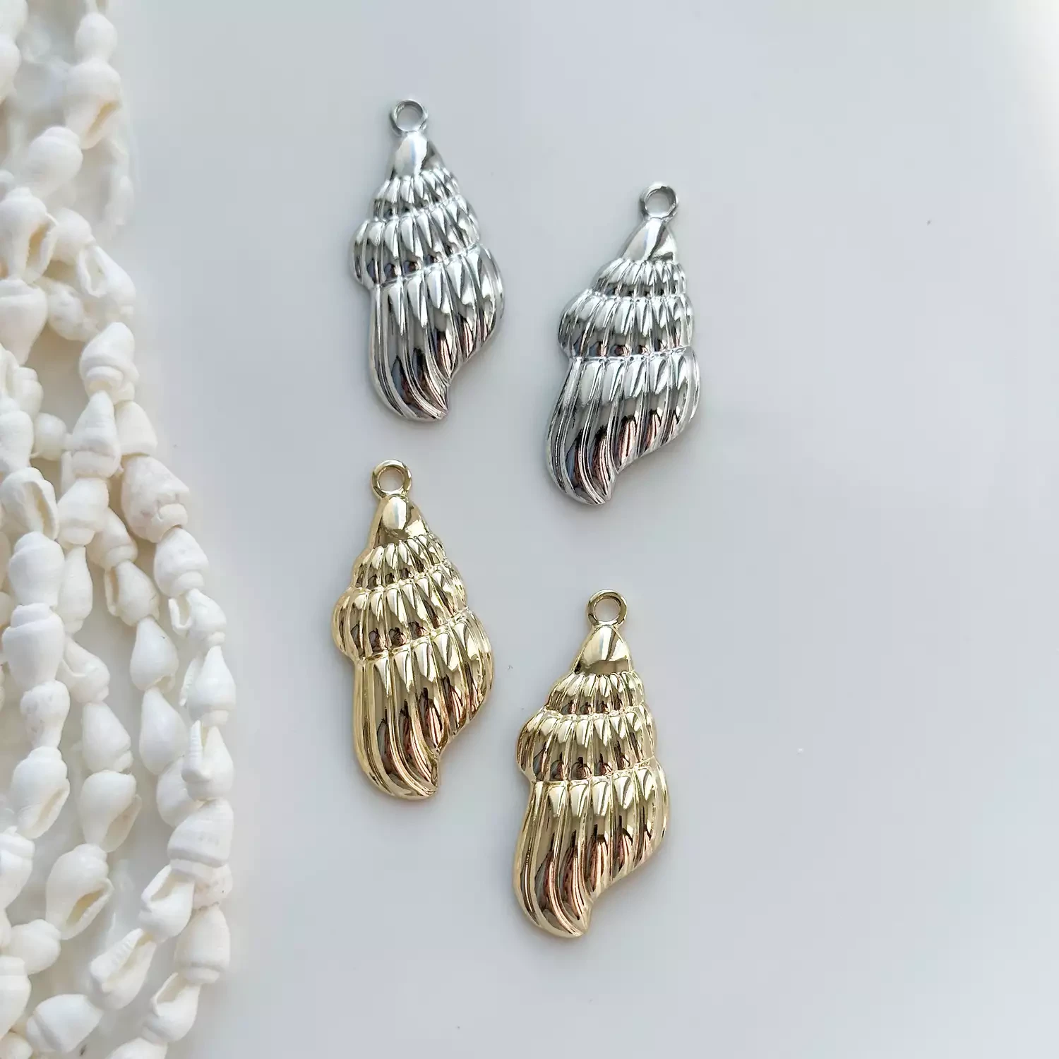 Подвеска Ракушка 17,5х38 мм