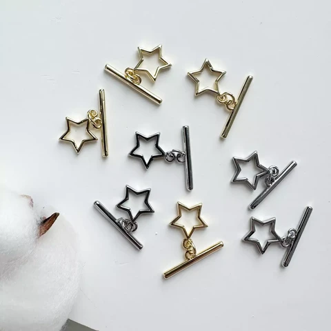 Замок-тогл Звезда 11х19 мм