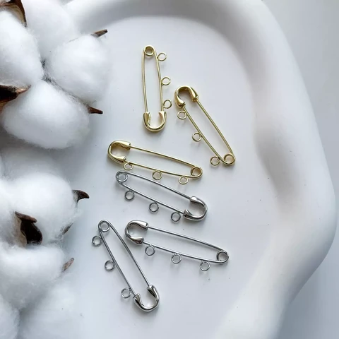 Булавка 40х9 мм 3 петли