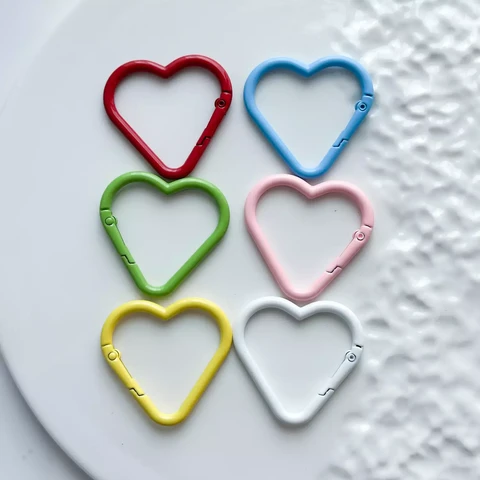 Замок-карабин Сердце 40 мм