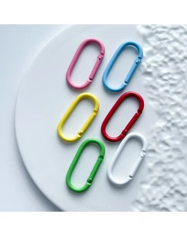 Замок-карабин Овальный 50х25 мм, изображение 1