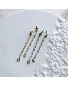 Карабин с удлинителем, сердце, изображение 1