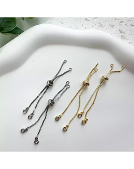 Основа для браслета с кристаллами 6 см, изображение 1