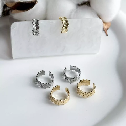 Каффы фактурные 12х6 мм (1 шт.)