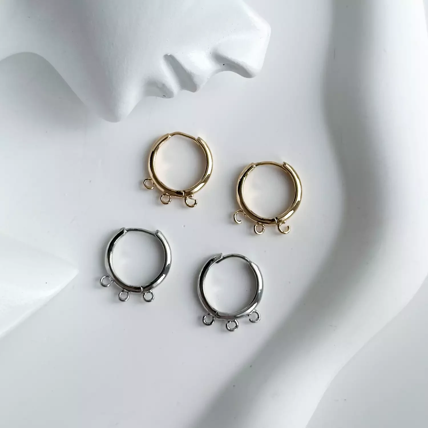 Швензы круглые с 3 петлями 17х18 мм