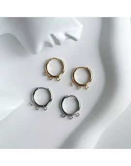 Швензы круглые с 3 петлями 17х18 мм, изображение 1