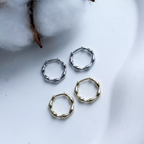 Швензы круглые фактурные 14х15 мм