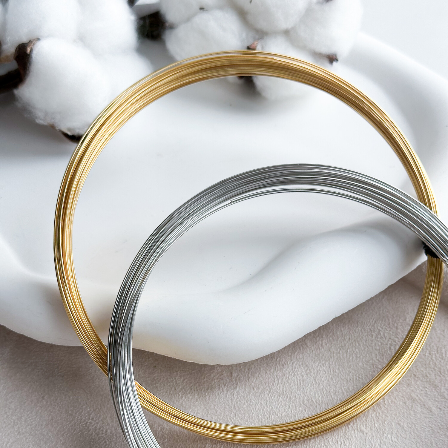 Мемори-проволока для колье 0,6х120 мм (1 круг)