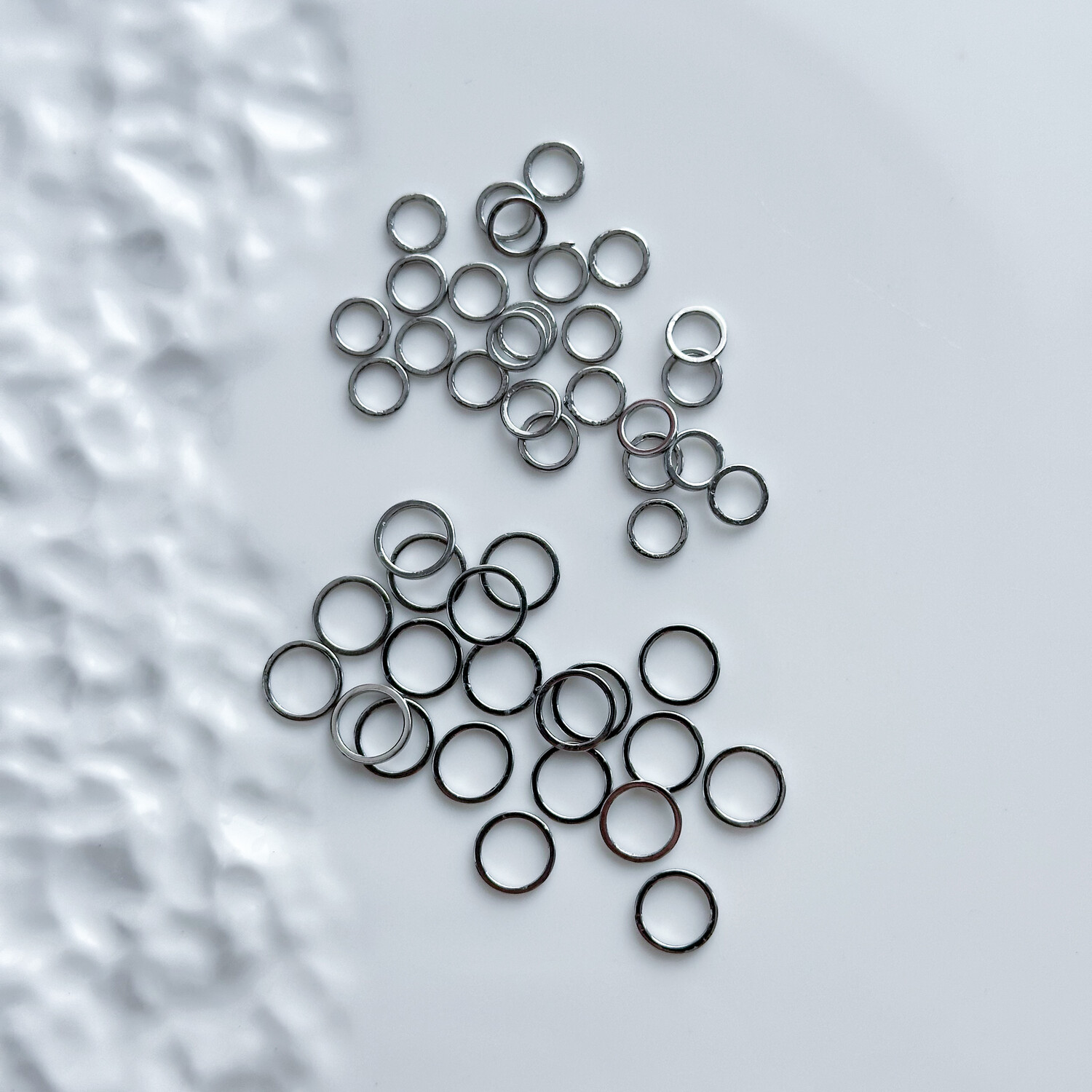 Неразъемные кольца родий