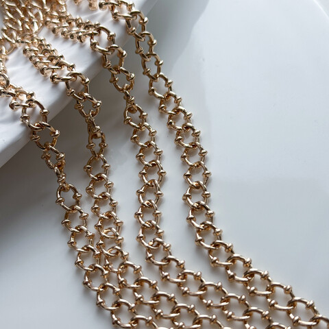 Цепь Q-плетение 8 мм (10 см.)