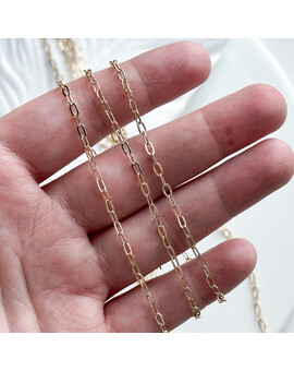 Цепь с овальными звеньями 2,2 мм (10 см.), изображение 2