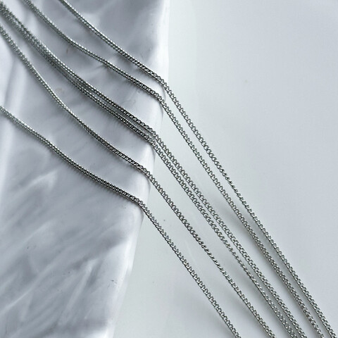 Цепь с боковым плетением 1,3 мм (10 см.)