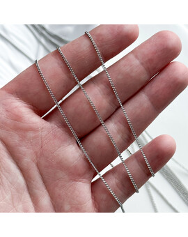 Цепь с боковым плетением 1,3 мм (10 см.), изображение 2