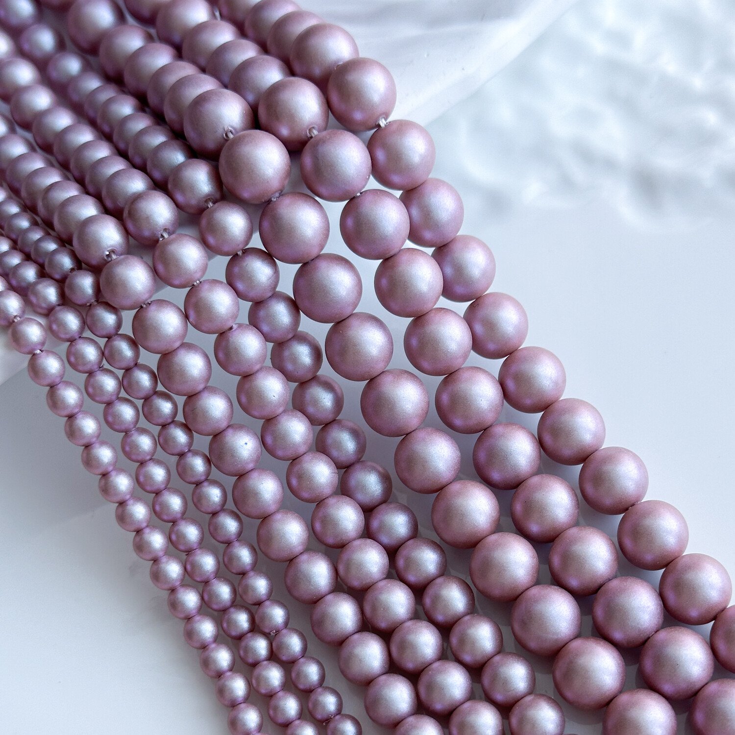 Жемчуг Майорка розовый