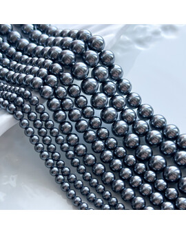 Жемчуг Майорка темно-серый, изображение 1