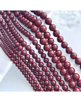 Жемчуг Майорка бордовый, изображение 1