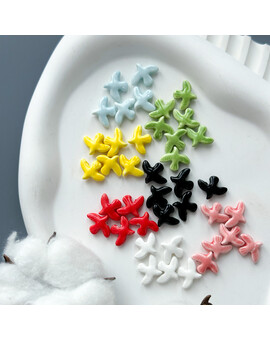 Бусина Голубь мини керамика 14х17 мм, изображение 1