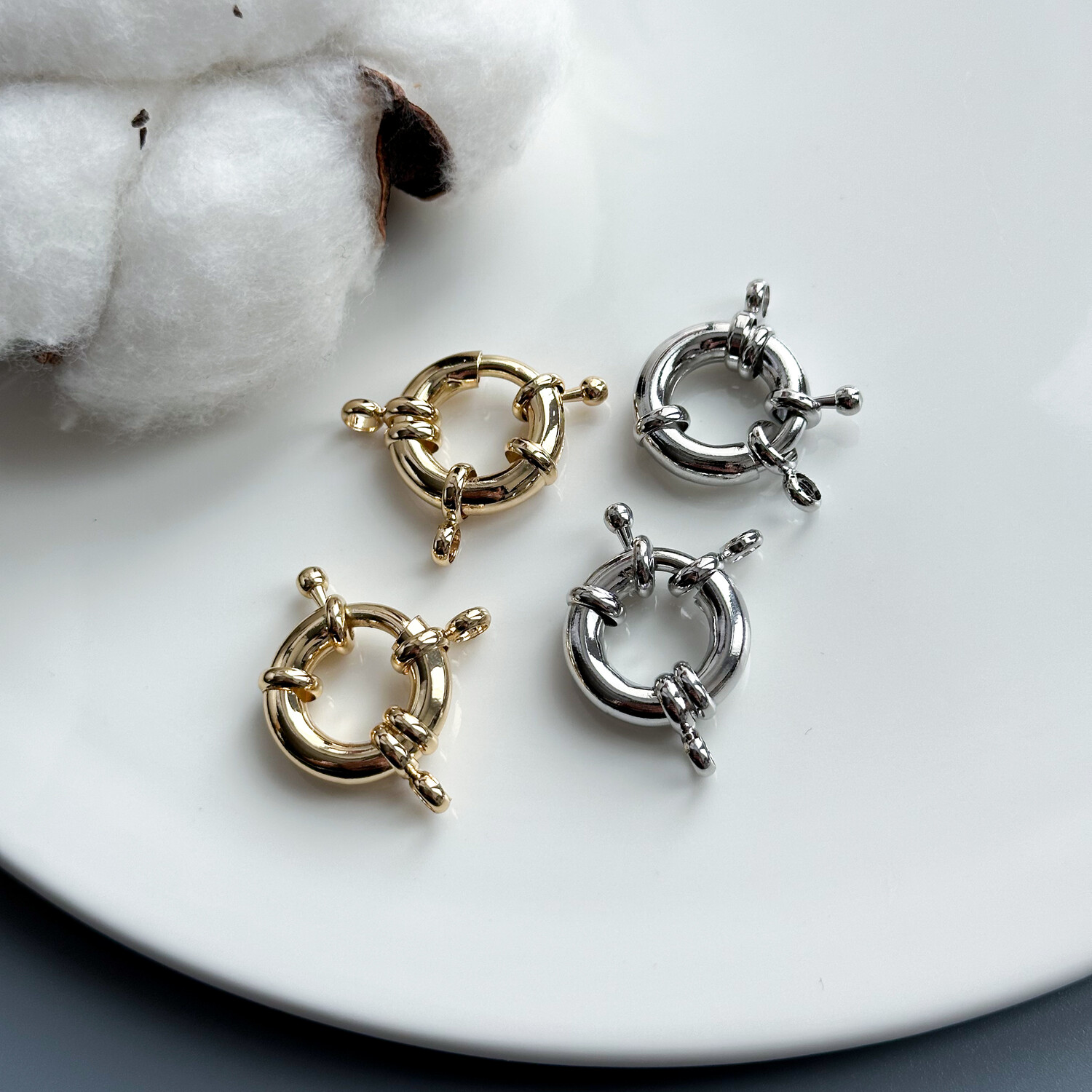 Замок Морской круглый 17 мм