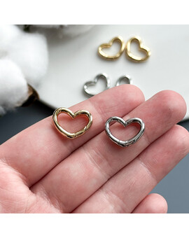 Карабин Сердце 17х13 мм, изображение 2