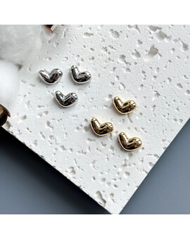 Разделительная бусина Сердце 9х15 мм, изображение 1