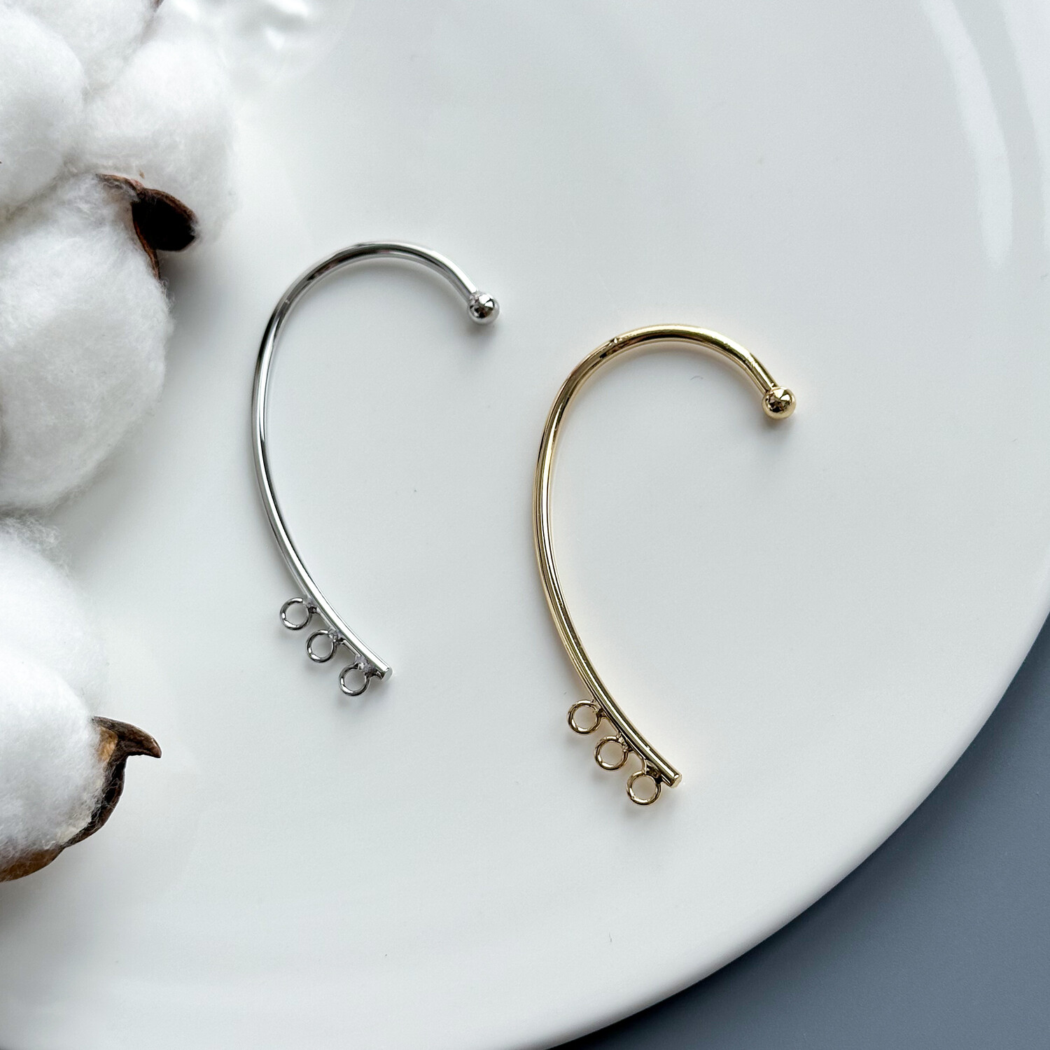 Кафф с петлями 32х56 мм