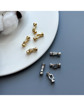 Карабин-бейл с концевиками с красталлами 7х20 мм, изображение 1