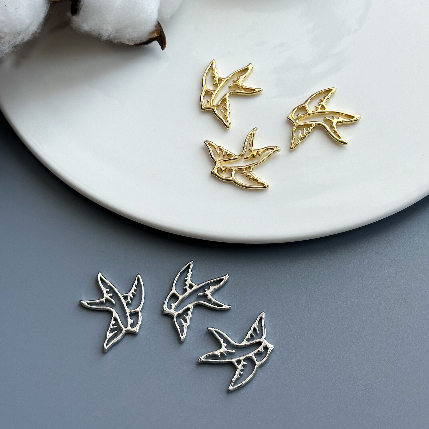 Подвеска Ласточка 26х23 мм