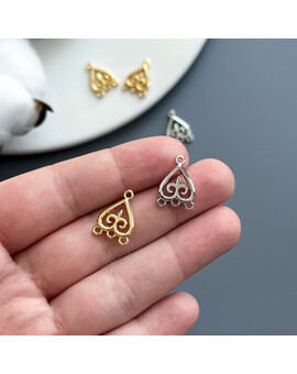 Коннектор Этно с петлями 11х17 мм, изображение 2