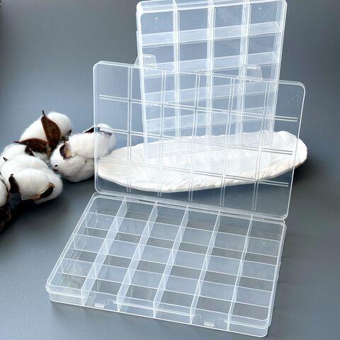 Контейнер для хранения 24 ячейки 19х13х2,2 см пластик