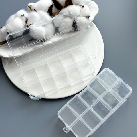 Контейнер для хранения 10 ячеек 13х7х2,2 см пластик