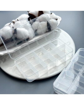 Контейнер для хранения 10 ячеек 13х7х2,2 см пластик, изображение 2