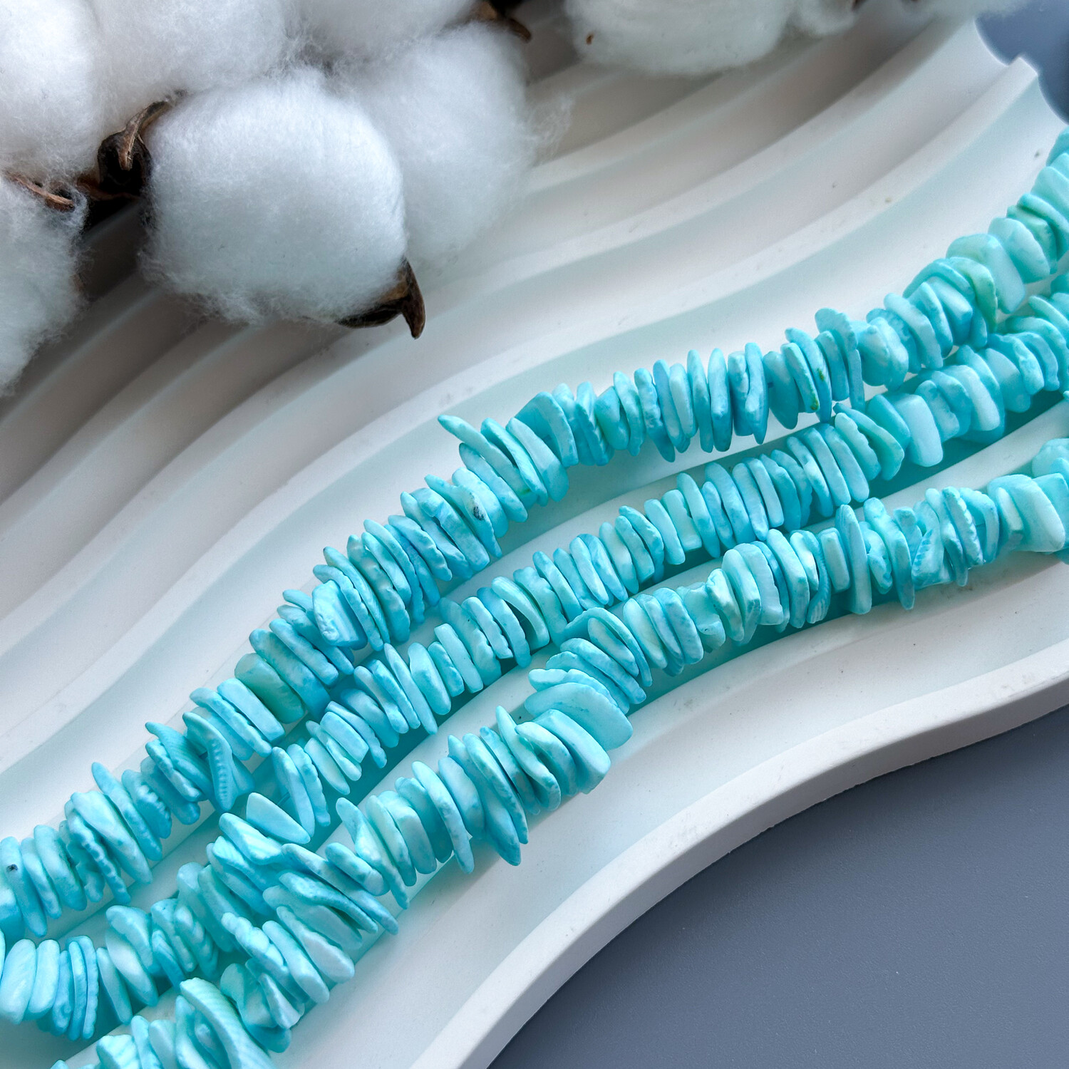 Ракушечник 8-10 мм светло-голубой