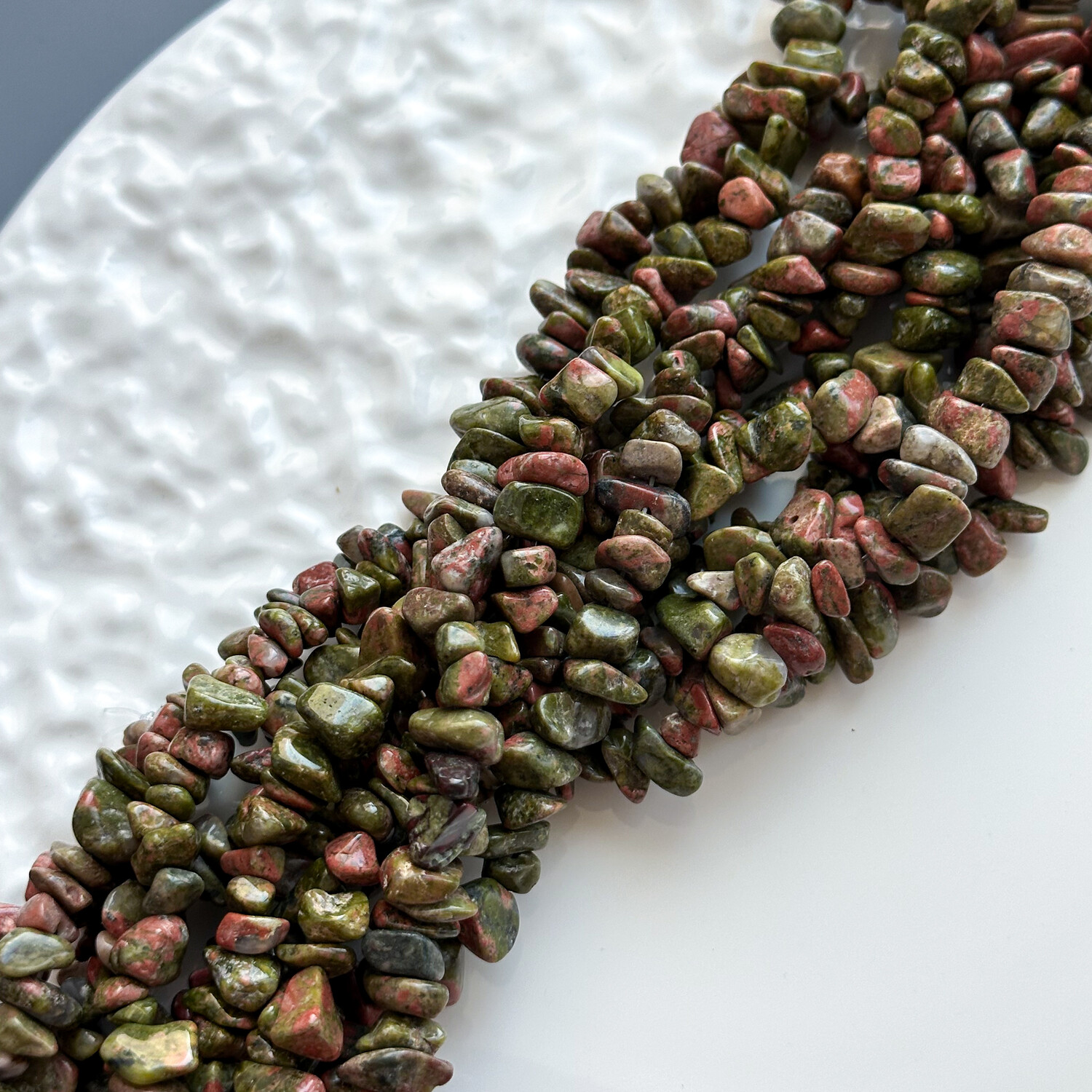 Унакит свободной формы 5-8 мм