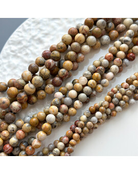 Агат жёлтый кружевной, изображение 1