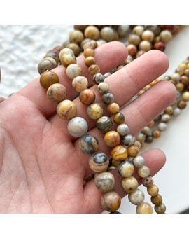 Агат жёлтый кружевной, изображение 2