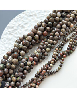 Агат коричнево-зелёный, изображение 1