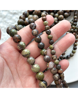 Агат коричнево-зелёный, изображение 2