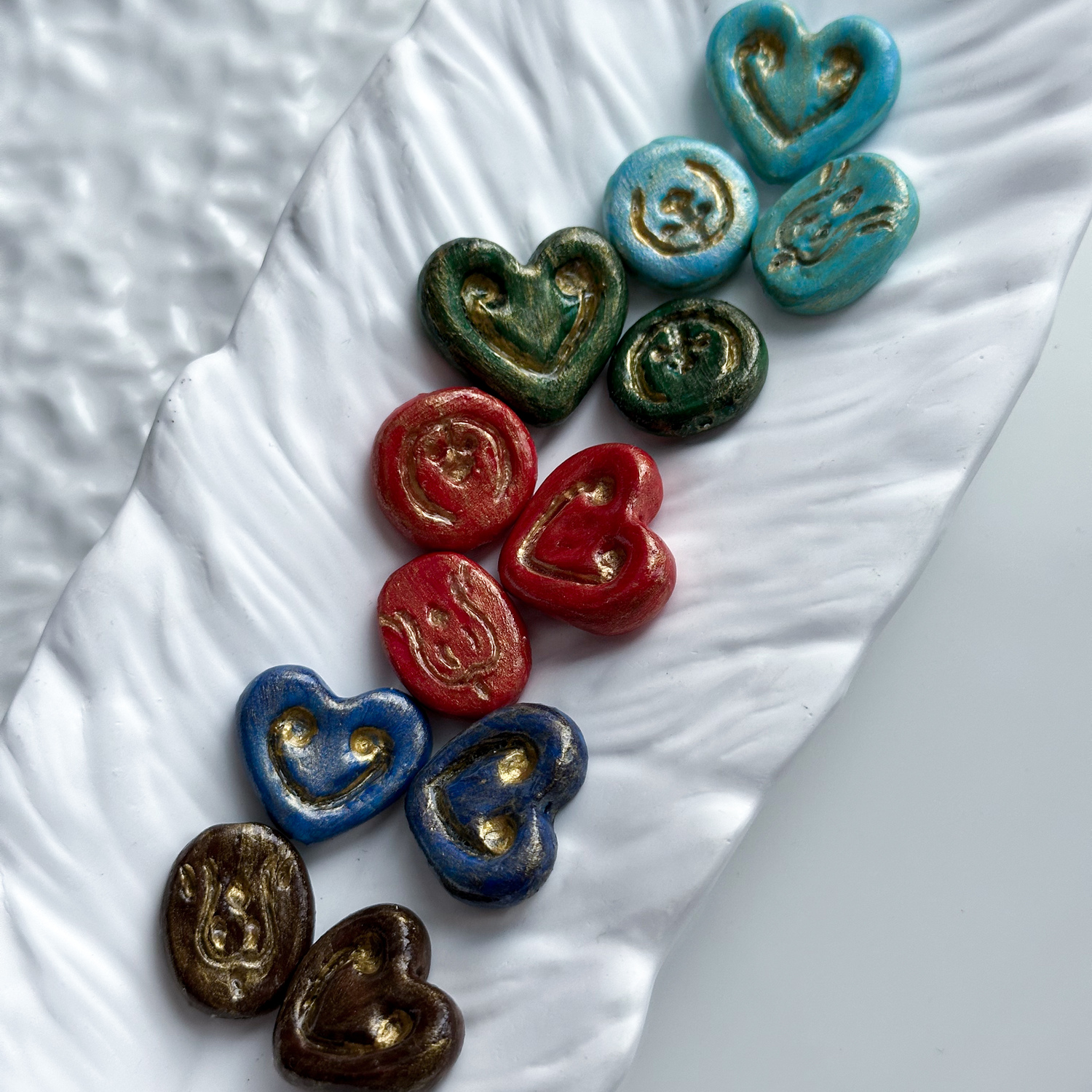 Бусины Этно полимерная глина