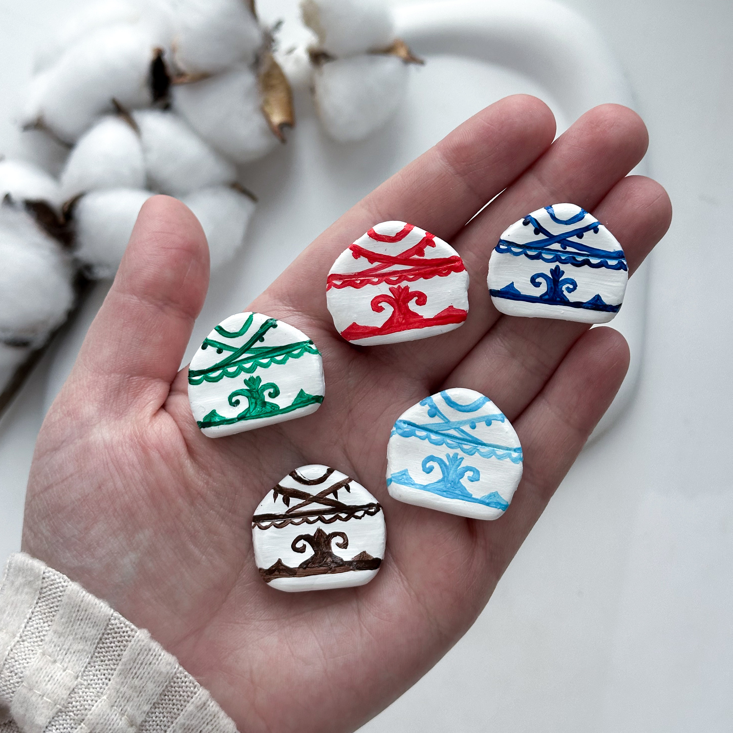 Бусина Юрта 25х30 мм